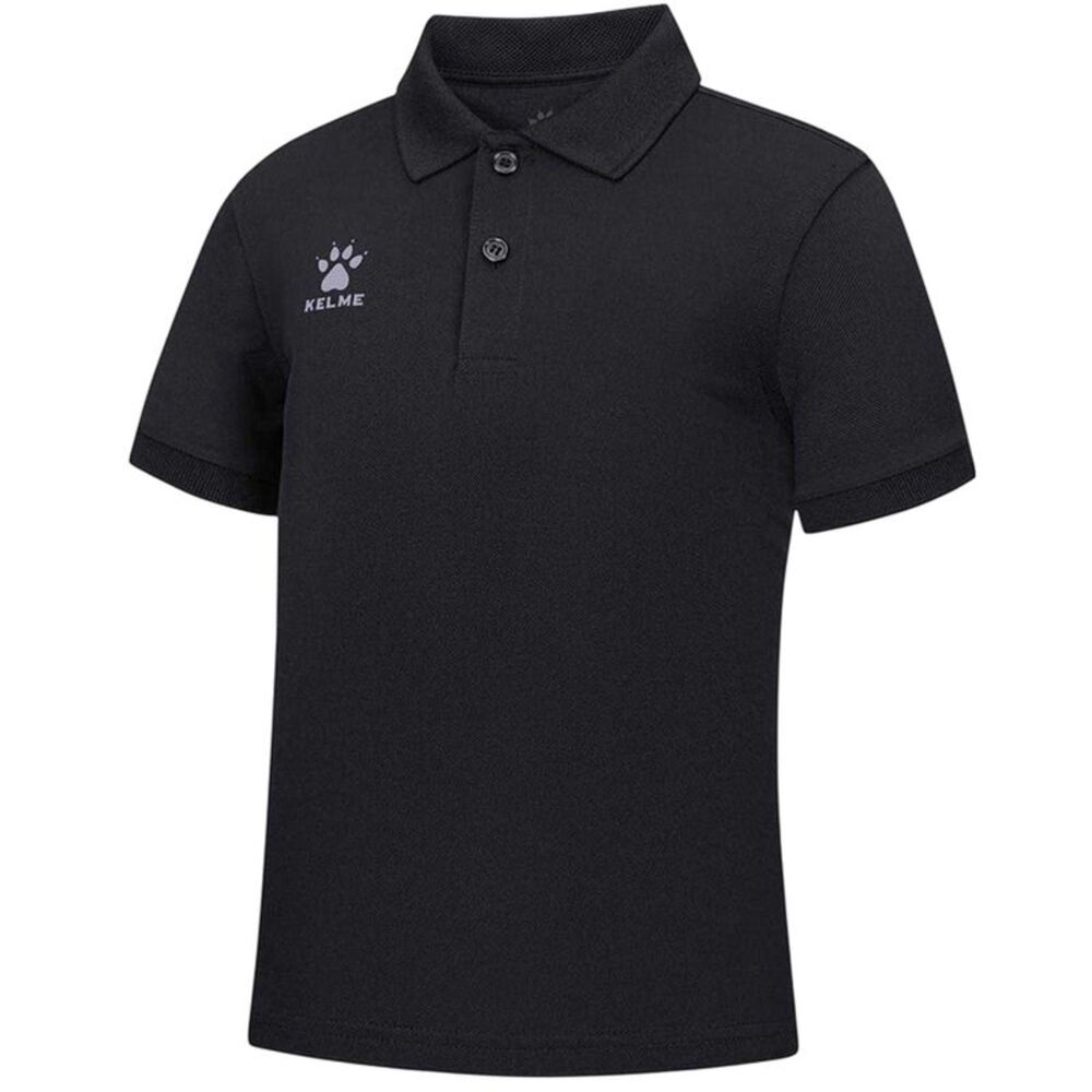 Kelme Childrens/Kids Logo Dri-FIT Polo Shirt / Black